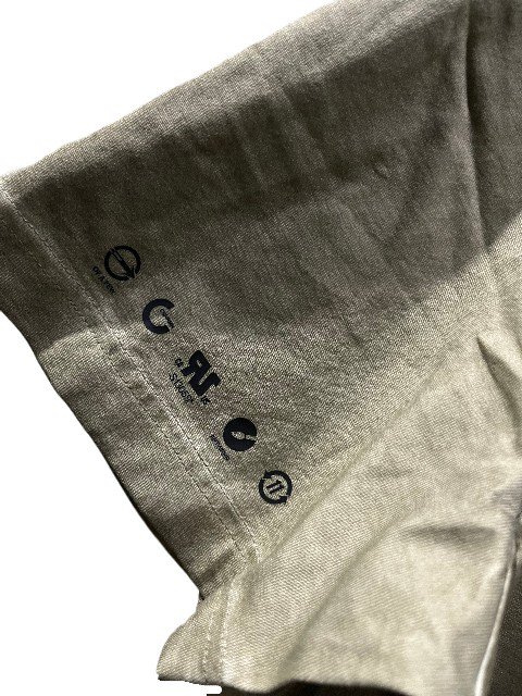 STAMPDスタンプドOil Washed Transit Relaxed Tee khaki 夜型大型セレクトショップ　AMERICAN  DREAM名古屋