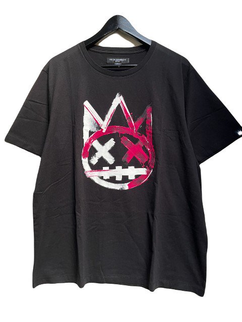 CULT OF INDIVIDUALITY/カルトオブインディビジュアリティーBRUSH LOGO TEE black- 夜型大型セレクトショップ　 AMERICAN DREAM名古屋