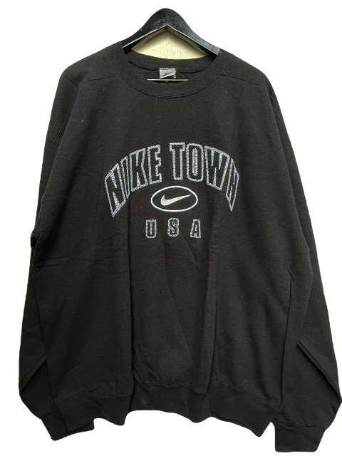 90年代デッド　NIKE スウェット　black nike town - 夜型大型セレクトショップ　AMERICAN DREAM名古屋