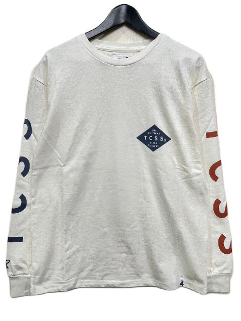 TCSSティーシーエスエスDIANOND L/S TEE ロンT vintage white- 夜型