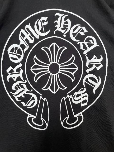 CHROME HEARTSクロムハーツホースシューTシャツ black - 夜型