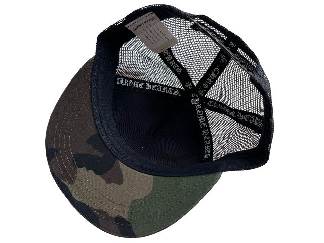 CHROME HEARTSクロムハーツROCKER ARCH PATCHトラッカーキャップ　CAP CAMO帽子- 夜型大型セレクトショップ　 AMERICAN DREAM名古屋