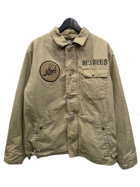 GUNZ SEABEES CUSTOM A-2デッキジャケット　khaki- 夜型大型セレクトショップ　AMERICAN DREAM名古屋