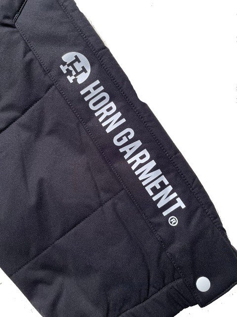 HORN G.N.TホーンガーメントAcura Pudding Pants 中綿パンツ　black HCM-3C-AT06- 夜型大型セレクトショップ　 AMERICAN DREAM名古屋