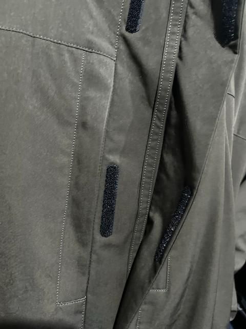 mannine マンナイン ウールコート　グリーン恐竜 benine9 ビナイン特殊高密度ツイル撥水コート khaki- 夜型大型