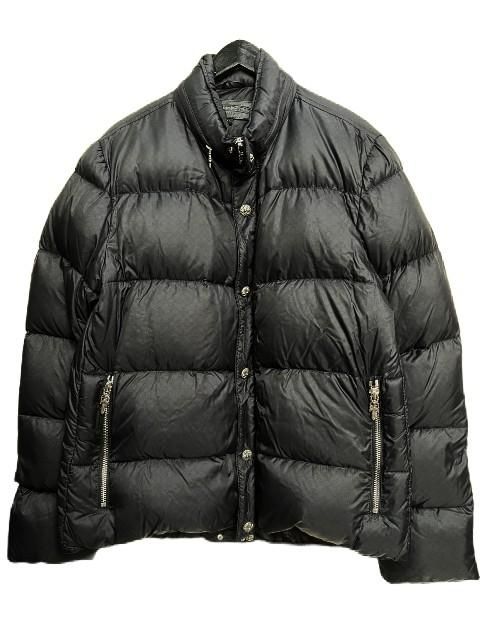 CHROME HEARTSクロムハーツSTIFF FBRC NYLON CH +JACKET CHプラス ダウン ジャケットblack-  夜型大型セレクトショップ　AMERICAN DREAM名古屋