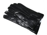 PORTOLANO メンズナッパグローブ　BLACK　メンズ手袋