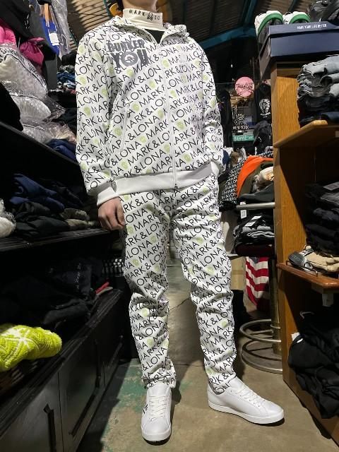 MARK&LONA マーク＆ロナAlpha Jogger ジョガーパンツ white MLM