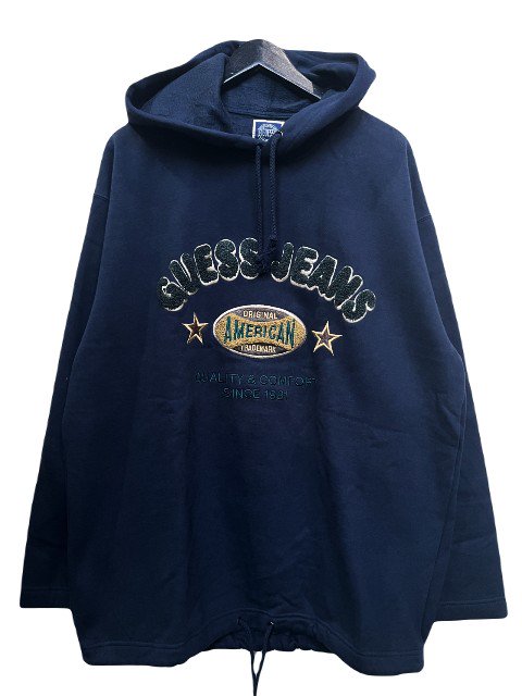 GUESS USA ゲスGuess Jeans パーカー　navy- 夜型大型セレクトショップ　AMERICAN DREAM名古屋