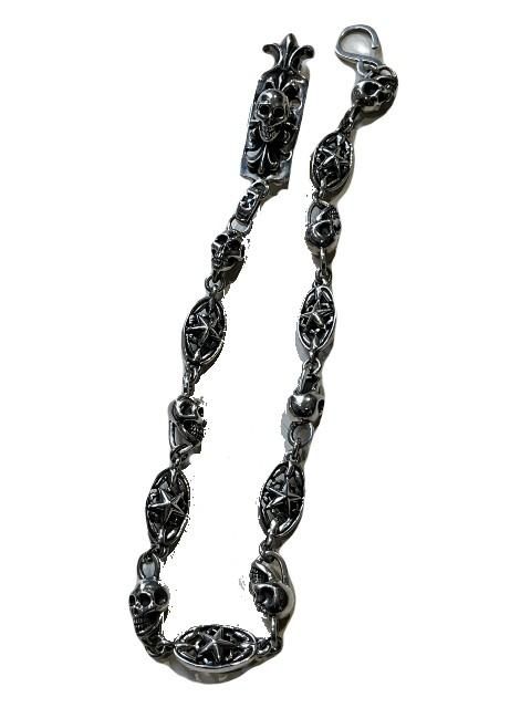 A&G エーアンドジー　ウォレットチェーン A&G ウォレットチェーン スカル エーアンドジー 箱付き - メルカリ