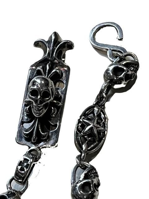 A&Gエーアンドジーウォレットチェーン JWC-703- 夜型大型セレクト