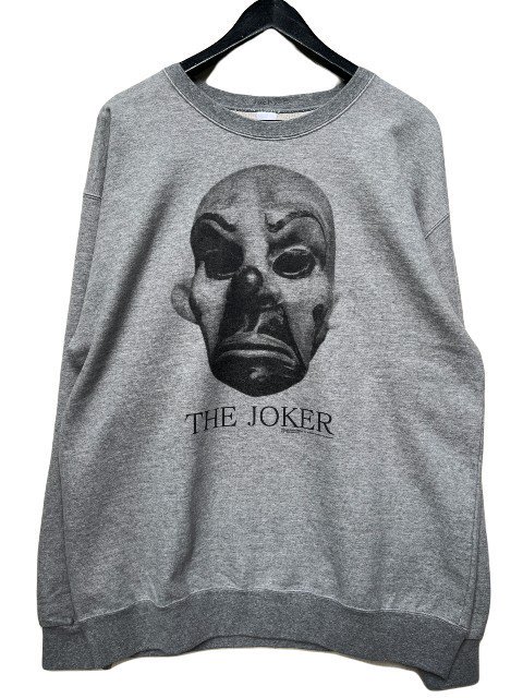 JACKSON MATISSEジャクソンマティスThe Joker Bank Robber Mask Sweat grey- 夜型大型セレクトショップ　 AMERICAN DREAM名古屋