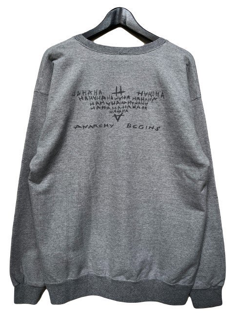 JACKSON MATISSEジャクソンマティスThe Joker Bank Robber Mask Sweat grey- 夜型大型セレクトショップ　 AMERICAN DREAM名古屋