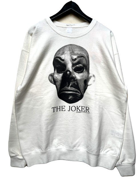 JACKSON MATISSEジャクソンマティスThe Joker Bank Robber Mask Sweat white-  夜型大型セレクトショップ　AMERICAN DREAM名古屋