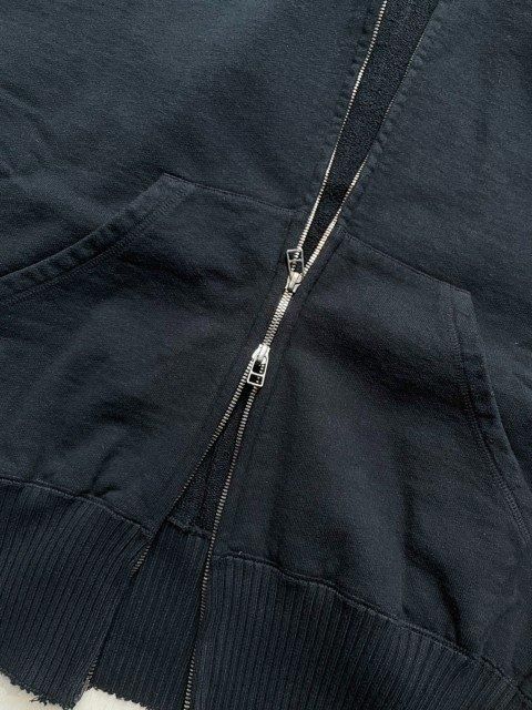 Perfect ribsパーフェクトリブスBasic Zip Hoodie black- 夜型