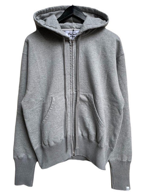 Perfect ribsパーフェクトリブスBasic Zip Hoodie grey- 夜型大型セレクトショップ　AMERICAN DREAM名古屋