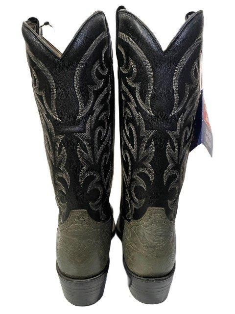 TONY LAMAトニーラマGREY BRAHMA BULLHIDE BOOTS 9E デッドストック