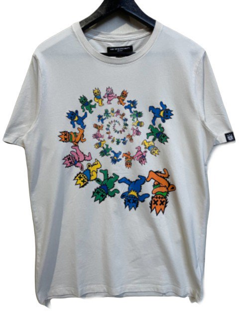 CULT OF INDIVIDUALITY/カルトオブインディビジュアリティーDANCING BEARS TEE white-  夜型大型セレクトショップ　AMERICAN DREAM名古屋