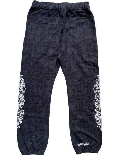 クロムハーツ　スターサイドロゴプリントスウェットパンツMサイズブラック CHROME HEARTS(クロムハーツ) スウェットパンツ(メンズ) - 海外