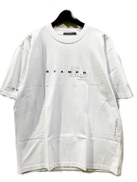 STAMPDスタンプドS24 Summer Relaxed Tee white- 夜型大型