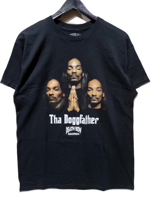 SNOOP DOGG death row recordsスヌープドッグ Tシャツ　black- 夜型大型セレクトショップ　AMERICAN  DREAM名古屋