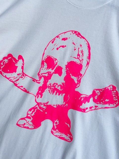 CHROME HEATRSクロムハーツFOTI ロングスリーブT white/pink