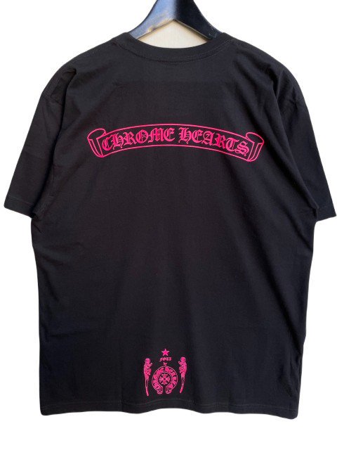 CHROME HEARTSクロムハーツFOTI Tシャツ black/pink - 夜型大型セレクトショップ AMERICAN DREAM名古屋