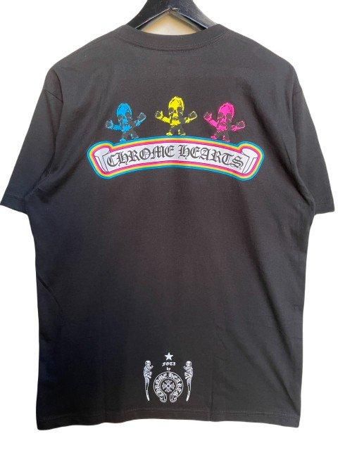 Chrome Hearts フォッティ Tシャツ CHROME HEARTSクロムハーツFOTI Tシャツ black/rainbow - 夜型