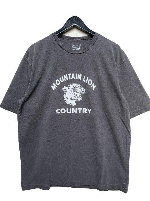 SLOBE IENA Mixta mountain lion Tシャツ MIXTAミクスタMOUNTAIN LION 半袖Tシャツ vintage black- 夜型