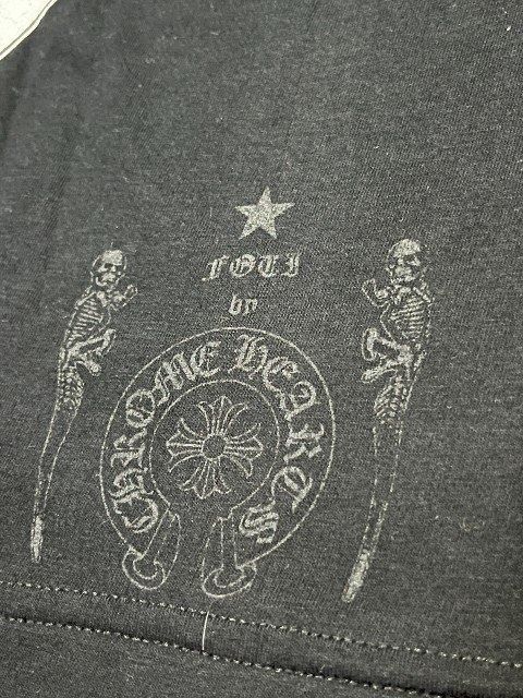 KIDS 用CHROME HEARTSクロムハーツFOTI Tシャツ black - 夜型大型