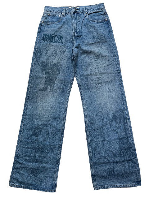 DOM REBEL/ドムレーベルHOMEWORK BOOTCUT JEANS- 夜型大型セレクトショップ AMERICAN DREAM名古屋