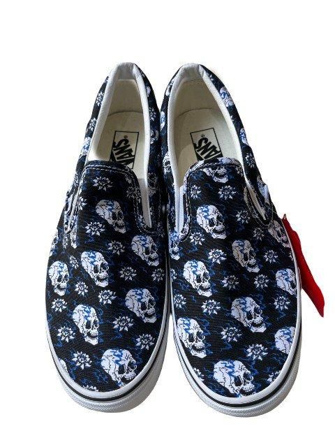 VANSバンズスリッポンフラワースカル　　- 夜型大型セレクトショップ　AMERICAN DREAM名古屋