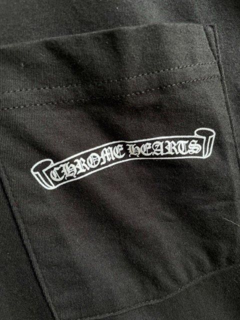 CHROME HEARTSクロムハーツスクロールロングスリーブT black- 夜