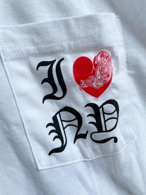 CHROME HEARTSクロムハーツI LOVE N.YロングスリーブT black- 夜