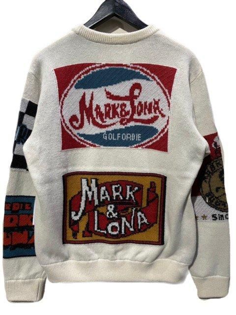 MARK&LONA マーク＆ロナKeith Hi-Tec Knit 防風ニット white MLM-4C-AB08- 夜型大型セレクトショップ  AMERICAN DREAM名古屋