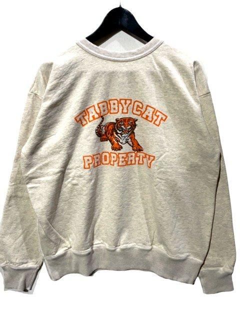 MIXTAミクスタ TABBY CREW NECK SWEAT SET IN oatmel アメリカ製