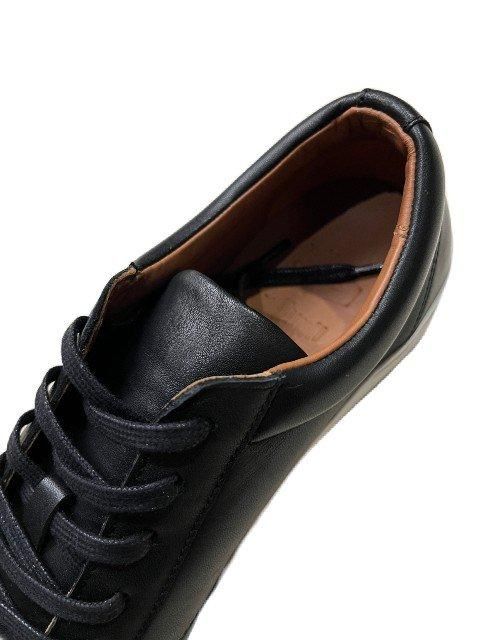 50%OFF Amb エーエムビーCLIVE レザーローカットスニーカー black - 夜 靴