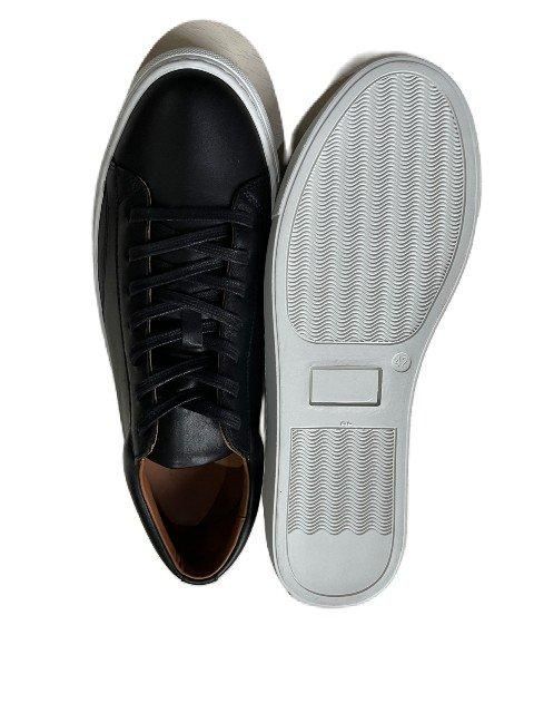 Amb エーエムビーCLIVE レザーローカットスニーカー black - 夜