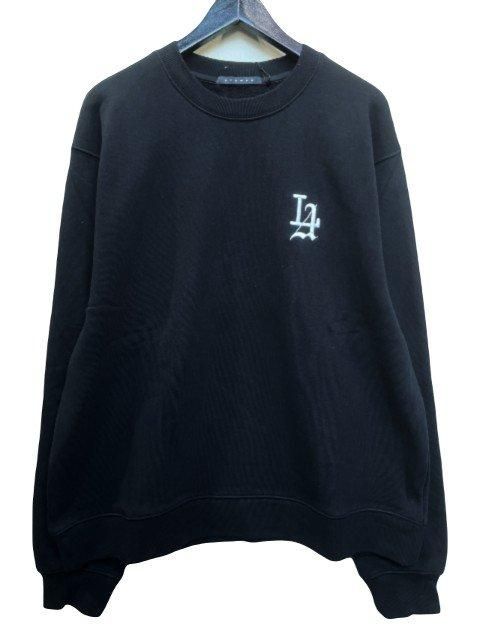 STAMPDスタンプドLA 001 CREWNECK black- 夜型大型セレクト
