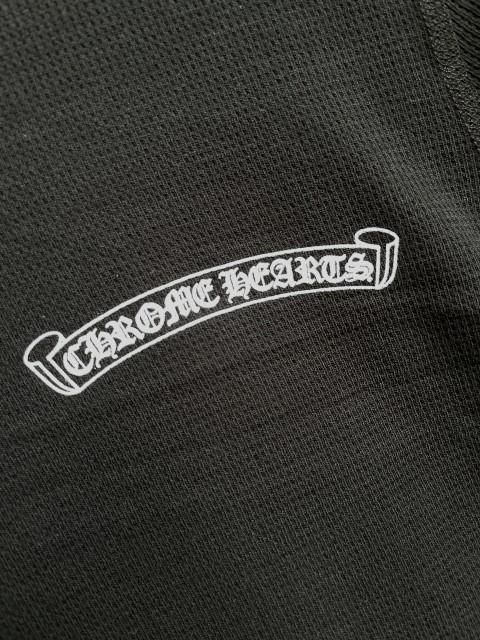 CHROME HEARTSクロムハーツスクロールサーマルロングスリーブT black