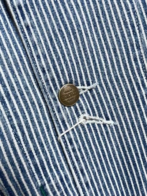 bills エルカネック　ランダムヒッコリー　カバーオール UNION HERCULES MADEヘラクレスCHORE JKT カバーオール