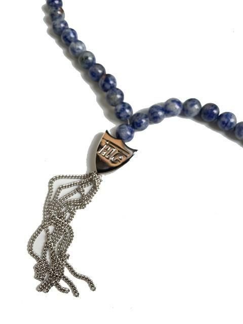 HTC LOSANGELES MYSTERY SHIELD NECKLACE SODALITE - 夜型大型