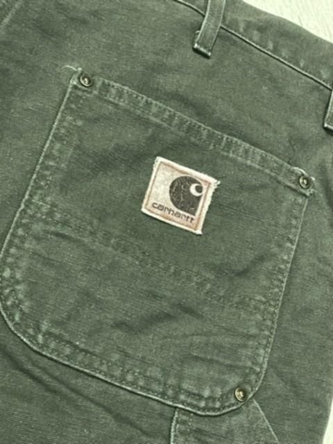 CARHARTTカーハートダブルニーショーツwashed duck olive 90年代