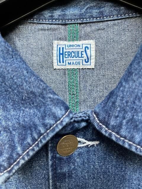 UNION HERCULES MADEヘラクレスCHORE JKT カバーオール USED- 夜型大型