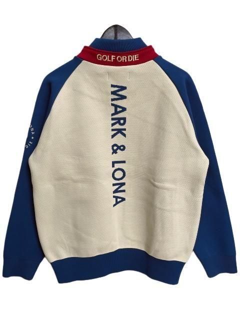 MARK & LONA 青 セーター50 MARK & LONA 青 セーター50 MARK & LONA｜