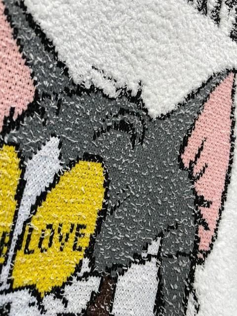 HORN G.N.Tホーンガーメントトムジェリ 防風モールニット white- 夜型