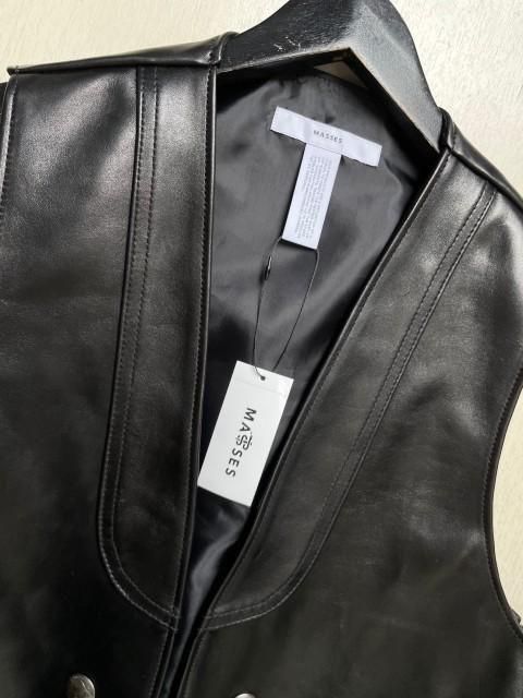 MASSESマシス HORSE LEATHER VEST VINTAGE - 夜型大型セレクトショップ