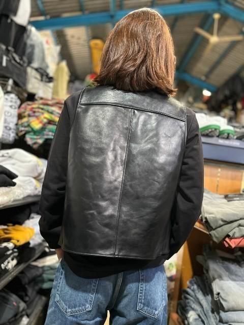 MASSESマシス HORSE LEATHER VEST VINTAGE - 夜型大型セレクトショップ