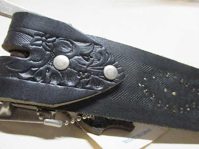 AMERICAN DREAM オリジナルスタッズベルト パイソンblack - 夜型