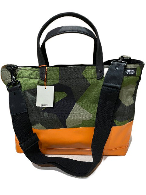 JACK SPAED/ジャックスペードDIPPED COAL BAG トートバッグ　 camo/orange - 夜型大型セレクトショップ　 AMERICAN DREAM名古屋